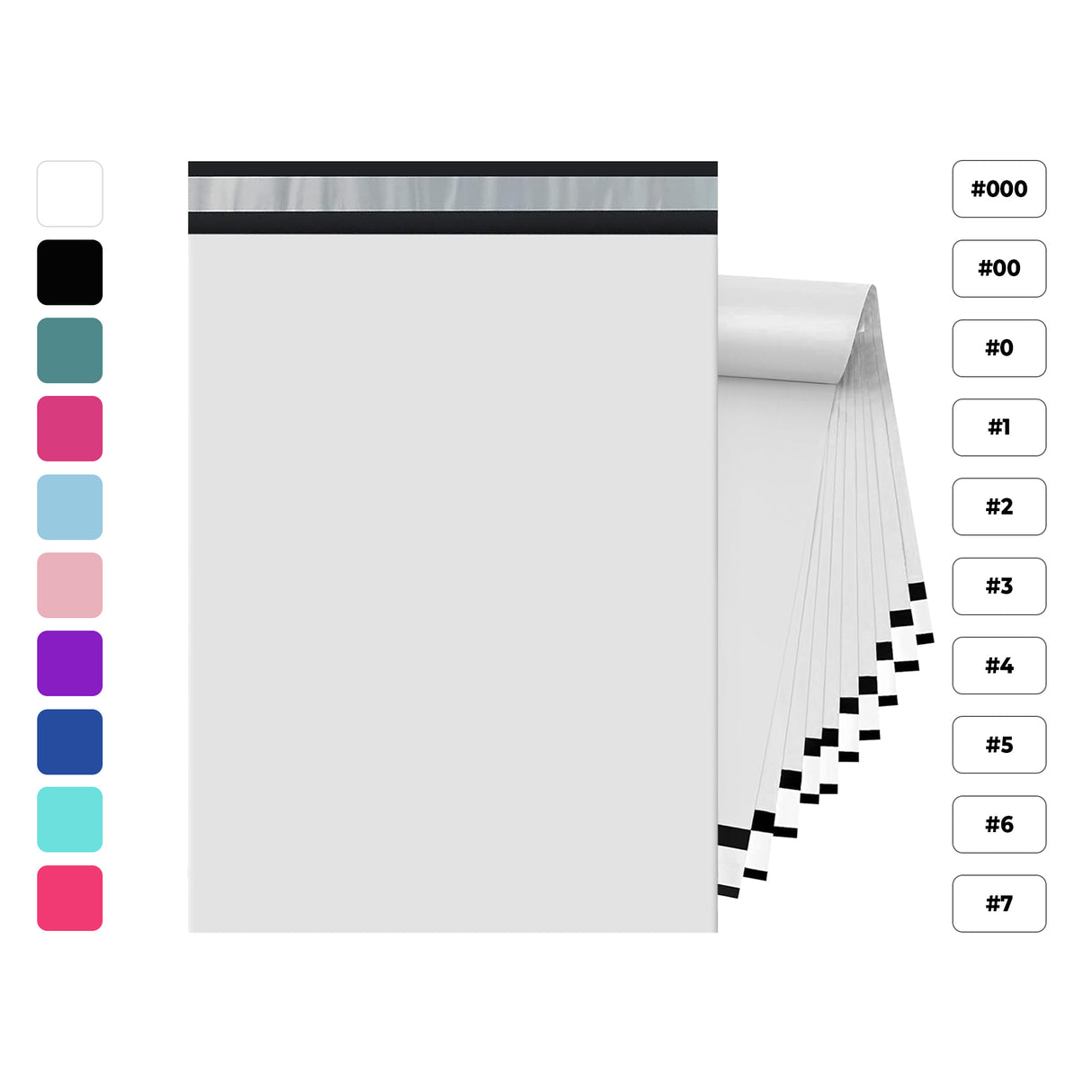 Bulk Poly Mailers – Self-Sealing Waterproof Shipping Bags