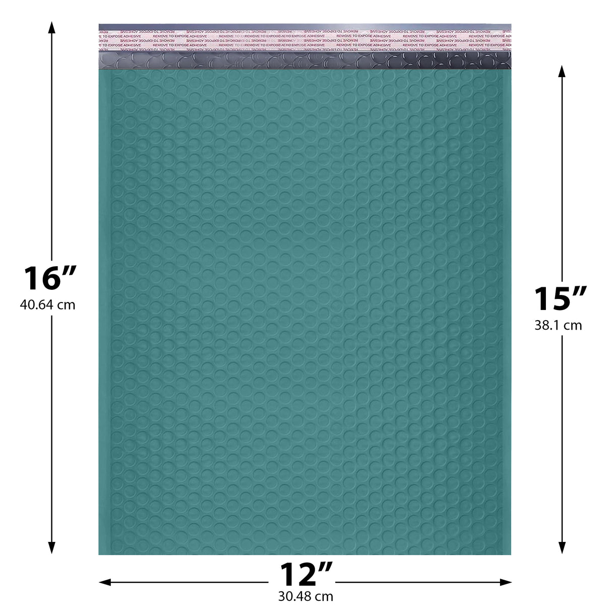 12x16 Poly Bubble Mailers – Self-Seal Padded Envelopes Pack of 50