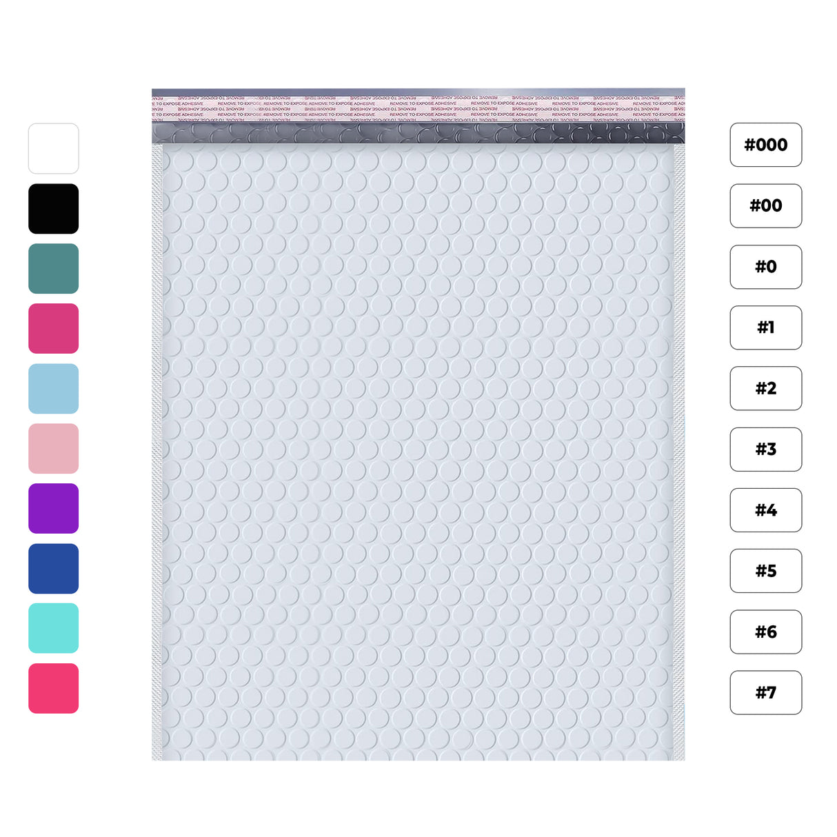 Poly Bubble Mailers – Padded Envelopes – All Sizes & Colors