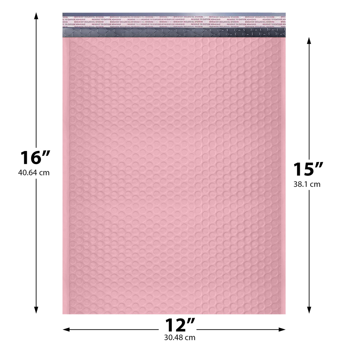 12x16 Poly Bubble Mailers – Self-Seal Padded Envelopes Pack of 50