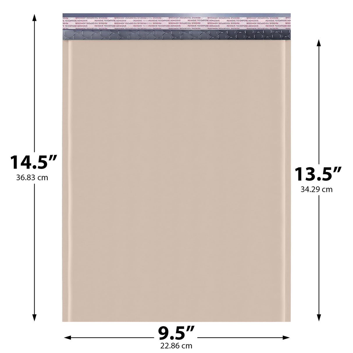 9.5x14.5 brown kraft bubble mailer #4 padded shipping envelope