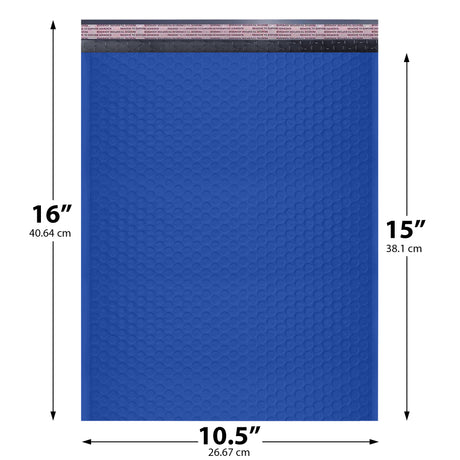 10x13 royal blue poly bubble mailer padded shipping bag