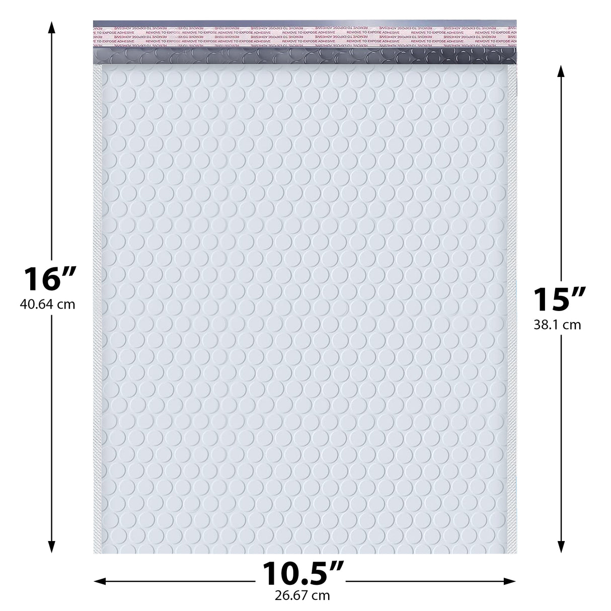 10x13 white poly bubble mailer padded shipping bag