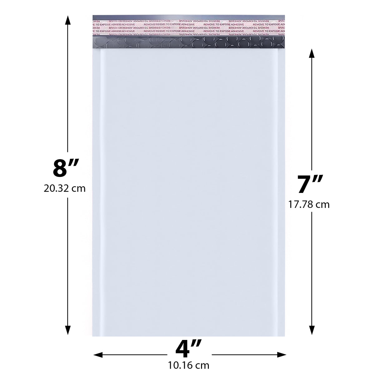 4x8 white kraft bubble mailer #000 padded shipping envelope