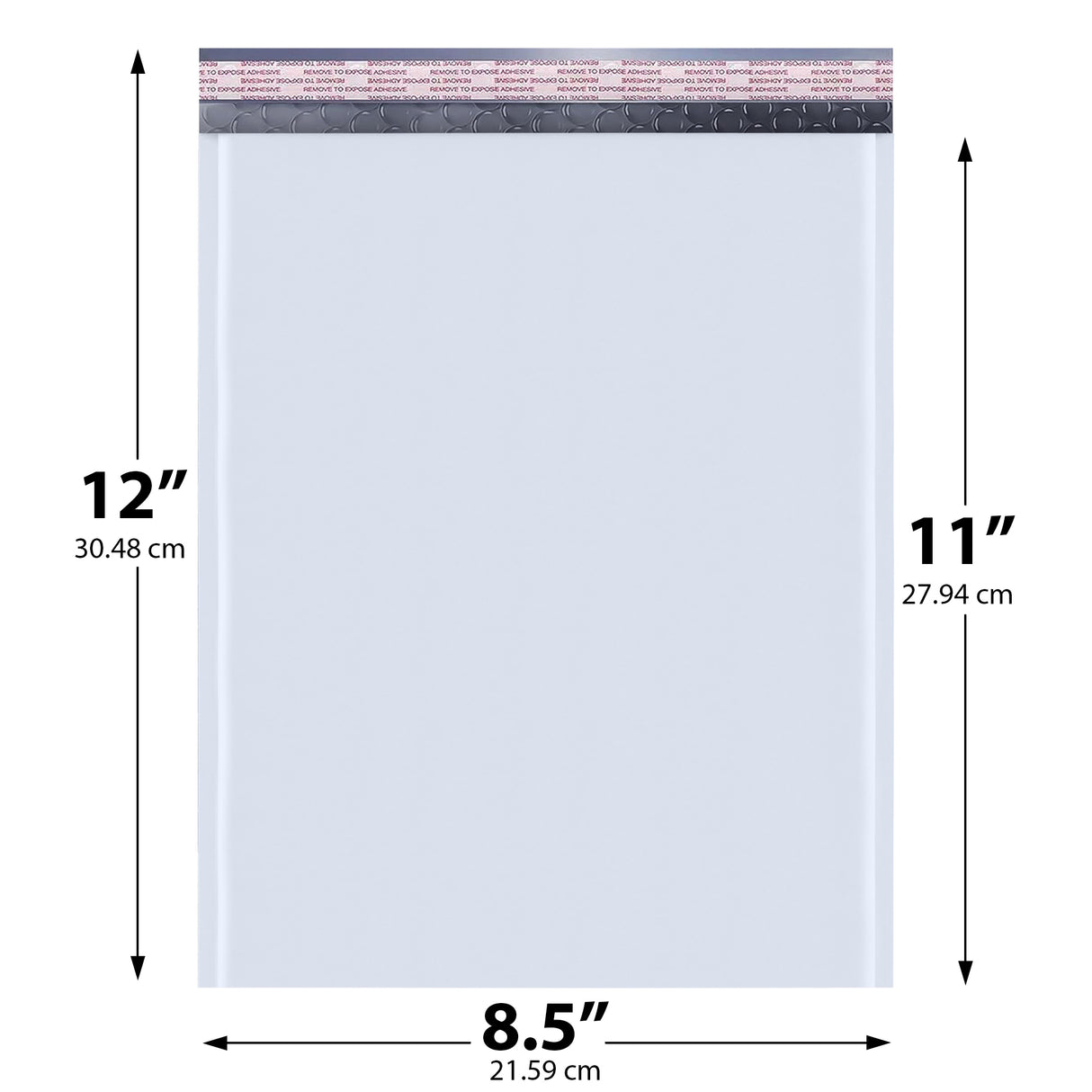 8.5x12 white kraft bubble mailer #2 padded shipping envelope