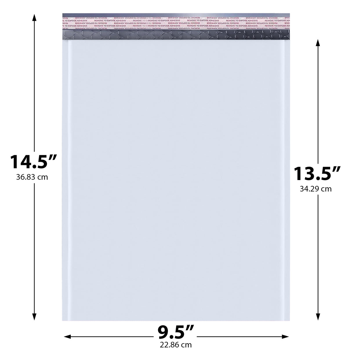 9.5x14.5 white kraft bubble mailer #4 padded shipping envelope