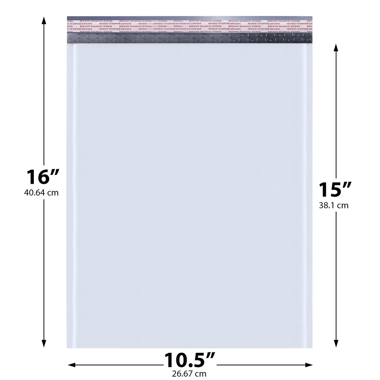 10.5x16 white kraft bubble mailer #5 padded shipping envelope