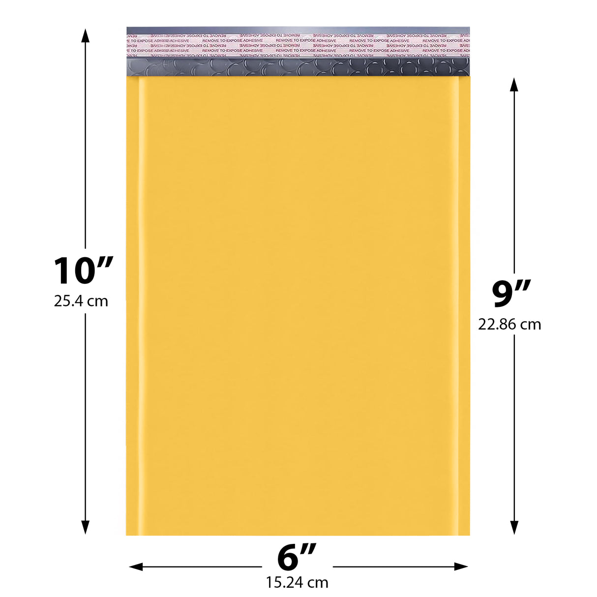 6x10 yellow kraft bubble mailer #0 padded shipping envelope