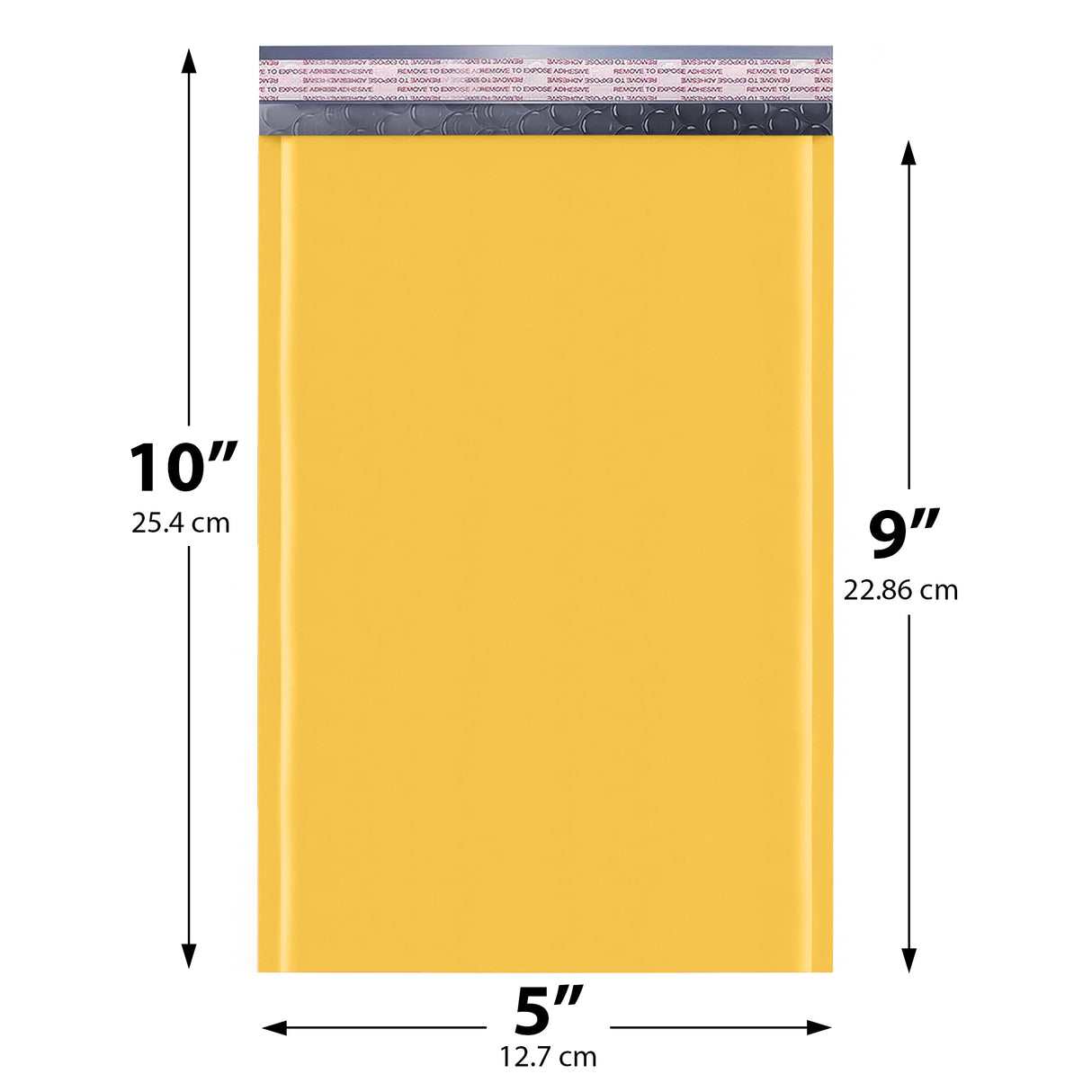 5x10 yellow kraft bubble mailer #00 padded shipping envelope
