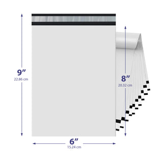 6x9 Poly Mailers — Tear-Resistant Self-Seal Shipping Bags