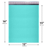 12x16 Poly Bubble Mailers – Self-Seal Padded Envelopes Pack of 50