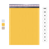 Kraft Bubble Mailers | Padded Envelopes in Yellow, Brown & White