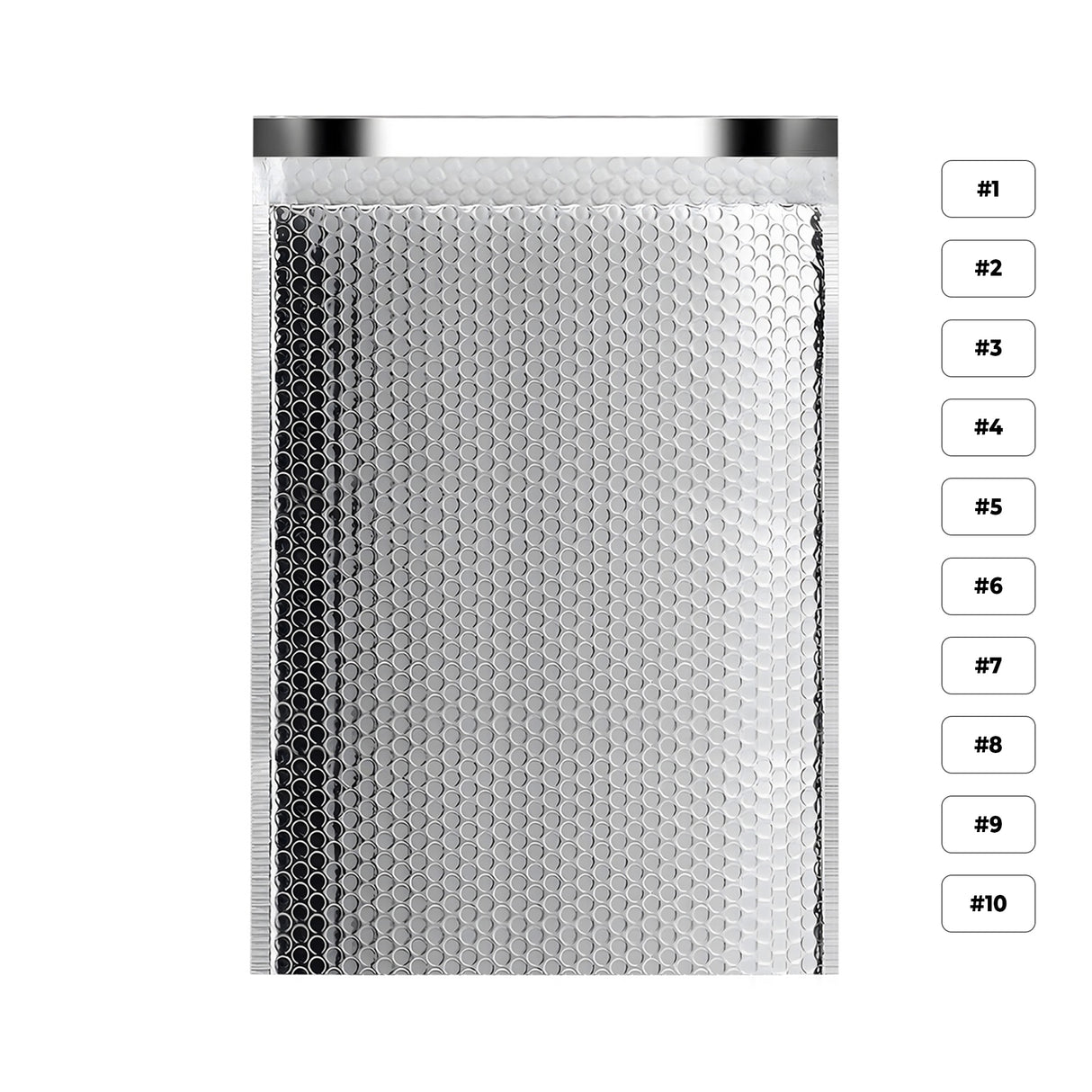 Thermal Bubble Mailers – Insulated Foil Padded Shipping Envelopes