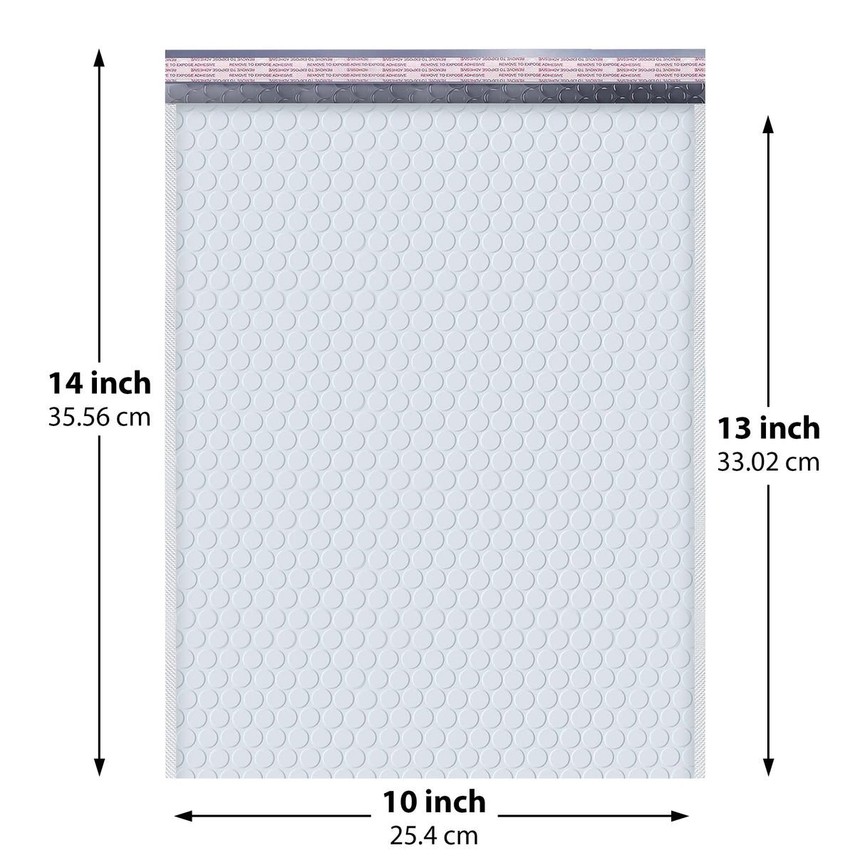 10x13 Poly Bubble Mailers — Self-Seal Padded Shipping Envelopes