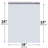 18x24 White poly bubble mailer — #9 self-seal padded envelope, 50 pack