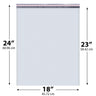 18x24 White poly bubble mailer — #9 self-seal padded envelope, 50 pack