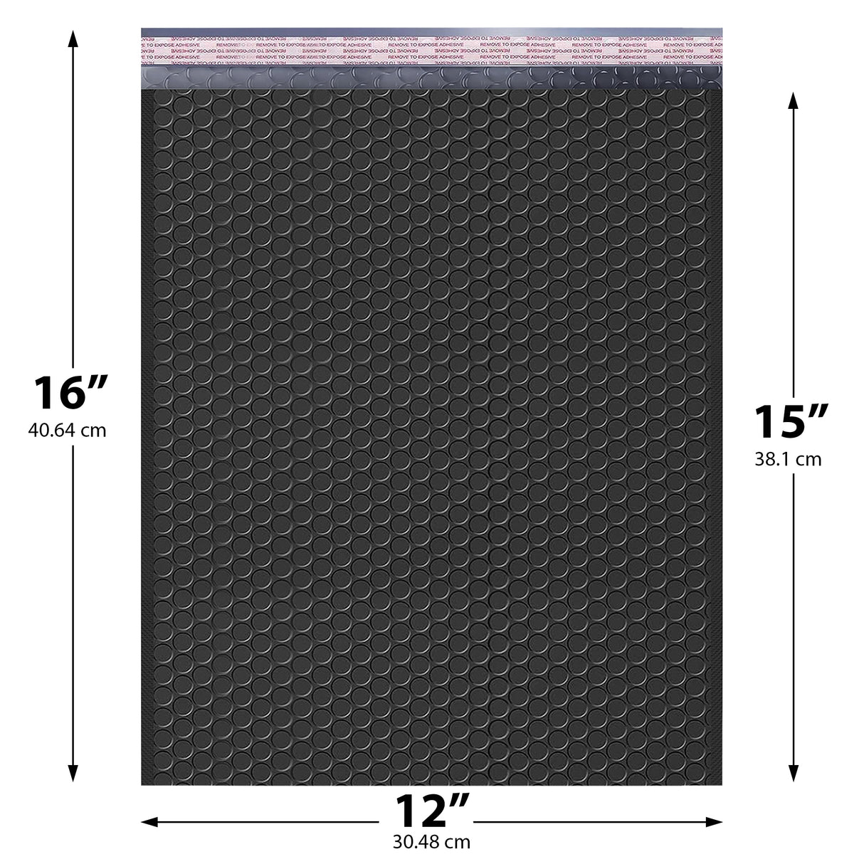 12x16 Poly Bubble Mailers – Self-Seal Padded Envelopes Pack of 50