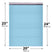 20x25 Light blue poly bubble mailer — #10 self-seal padded shipping envelope, 50 pack
