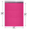 12x16 Poly Bubble Mailers – Self-Seal Padded Envelopes Pack of 50
