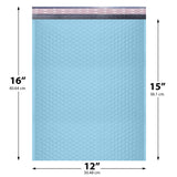 12x16 Poly Bubble Mailers – Self-Seal Padded Envelopes Pack of 50