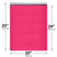 20x25 Hot pink poly bubble mailer — #10 self-seal padded shipping envelope, 50 pack
