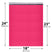 18x24 Hot Pink poly bubble mailer — #9 self-seal padded envelope, 50 pack