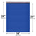 18x24 Royal Blue poly bubble mailer — #9 self-seal padded envelope, 50 pack