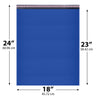 18x24 Royal Blue poly bubble mailer — #9 self-seal padded envelope, 50 pack
