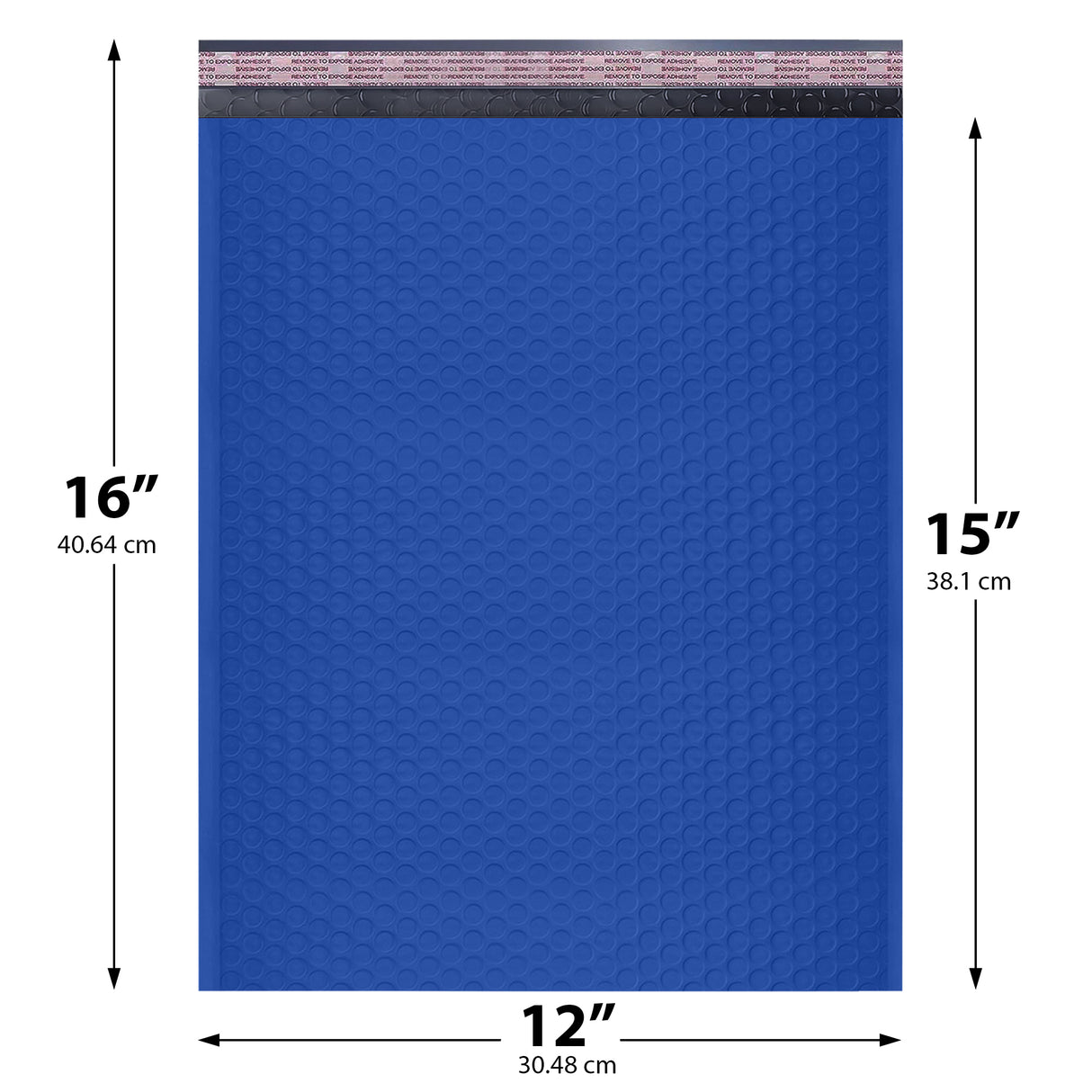 12x16 Poly Bubble Mailers – Self-Seal Padded Envelopes Pack of 50