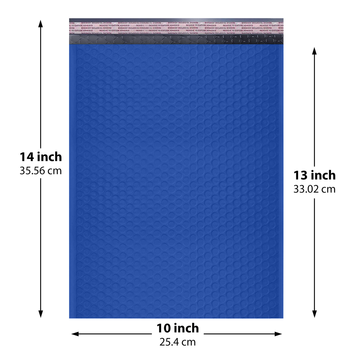 10x13 Poly Bubble Mailers — Self-Seal Padded Shipping Envelopes