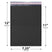 7.25x12 black poly bubble mailer #1 padded shipping bag
