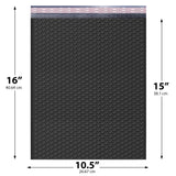 10x13 black poly bubble mailer padded shipping bag
