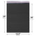 12.5x19 black poly bubble mailer #6 padded shipping bag
