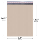 9.5x14.5 brown kraft bubble mailer #4 padded shipping envelope