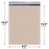 9.5x14.5 brown kraft bubble mailer #4 padded shipping envelope