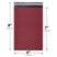 4x8 Burgundy (maroon) poly bubble mailer — #000 self-seal padded envelope, 500 pack