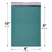 6x10 green poly bubble mailer #0 padded shipping bag
