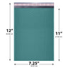 7.25x12 green poly bubble mailer #1 padded shipping bag
