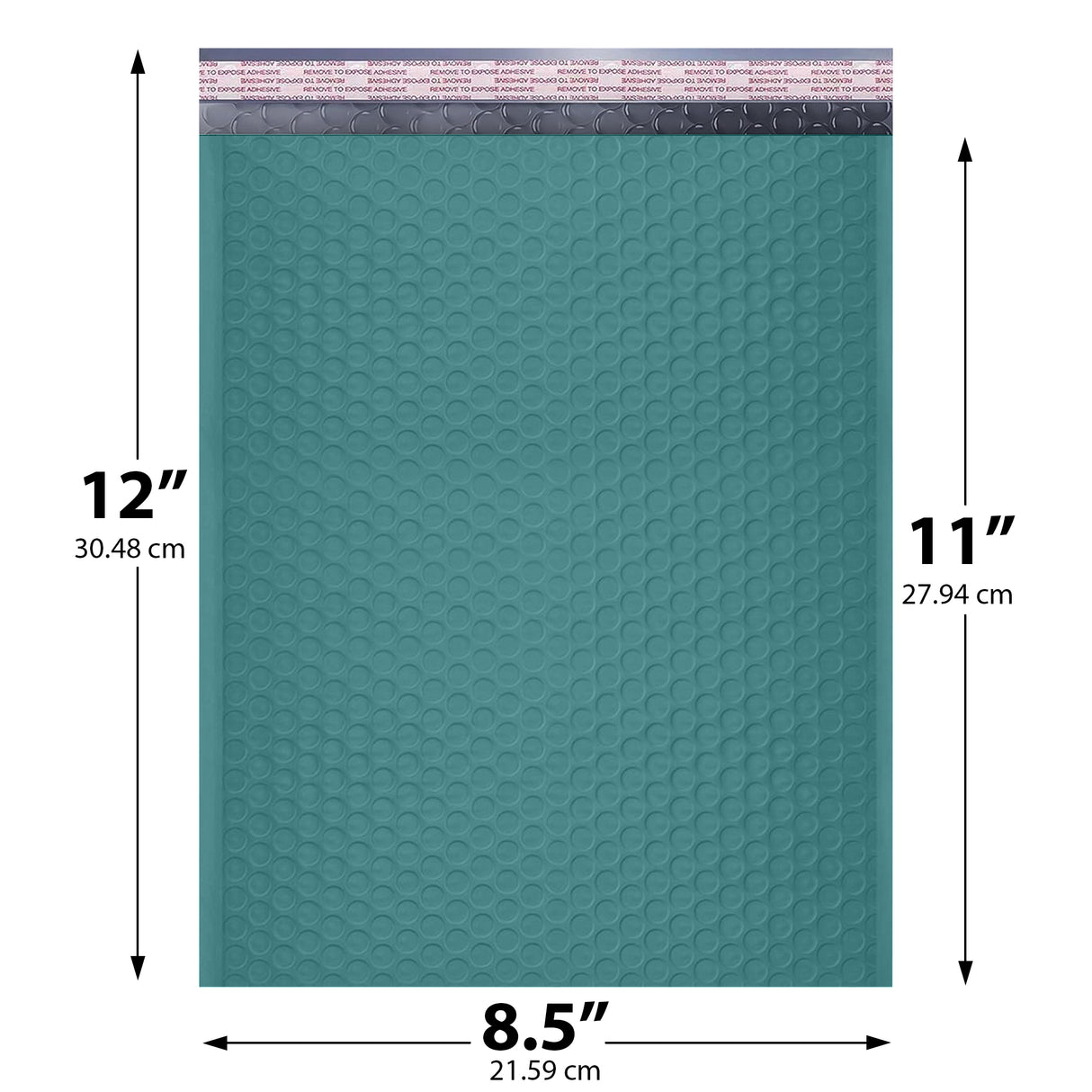 8.5x12 green poly bubble mailer #2 padded shipping bag
