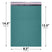 8.5x14.5 Green poly bubble mailer — #3 self-seal padded envelope, 100 pack