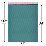 9.5x14.5 green poly bubble mailer #4 padded shipping bag

