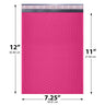 7.25x12 pink poly bubble mailer #1 padded shipping bag
