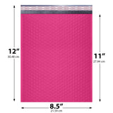 8.5x12 pink poly bubble mailer #2 padded shipping bag
