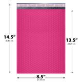 8.5x14.5 pink poly bubble mailer #3 padded shipping bag
