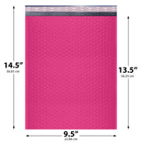 9.5x14.5 pink poly bubble mailer #4 padded shipping bag
