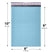 6x10 light blue poly bubble mailer #0 padded shipping bag
