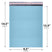 9.5x14.5 light blue poly bubble mailer #4 padded shipping bag
