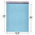 12x15 light blue poly bubble mailer custom padded shipping bag
