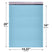 14.25x20 light blue poly bubble mailer #7 padded shipping bag
