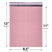 8.5x12 light pink poly bubble mailer #2 padded shipping bag
